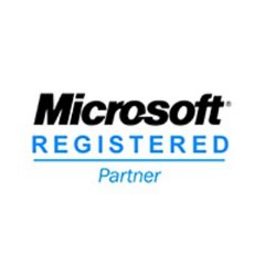 logo microsoft registered partner