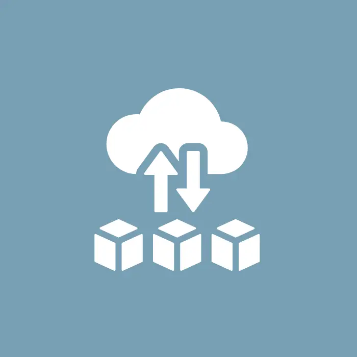 icon well cloud services svg